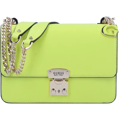 Afbeelding van Guess Eliette Handtas, Dames, Maat: One Size, Chartreuse