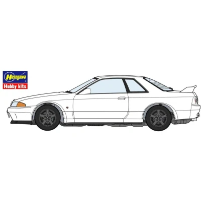 Afbeelding van 1:24 Hasegawa 20544 Nissan Skyline GT R BNR32 Midden/Laat Versie 1991/1993 Auto Plastic Modelbouwpakket