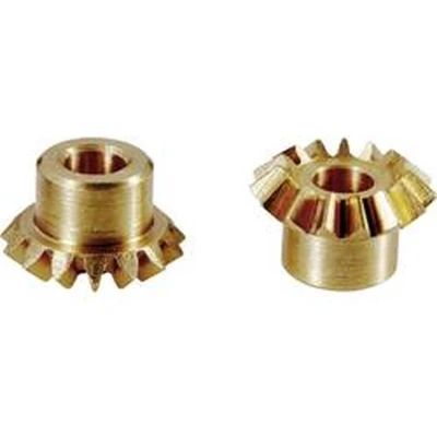 Afbeelding van Reely Messing kegeltandwiel Soort module: 0.75 Aantal tanden: 20, 20 1 paar