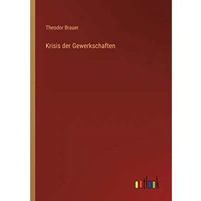 Afbeelding van Krisis der Gewerkschaften