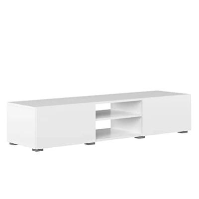 Afbeelding van TemaHome Tv meubel Podium 140cm Wit