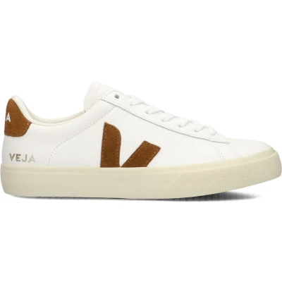 Afbeelding van Veja Campo Sneakers Leer Dames Wit Maat 41