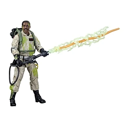 Afbeelding van Hasbro Ghostbusters Actiefiguur Glow in the Dark Winston Zeddemore 15 cm Plasma Series 2021 Multicolours