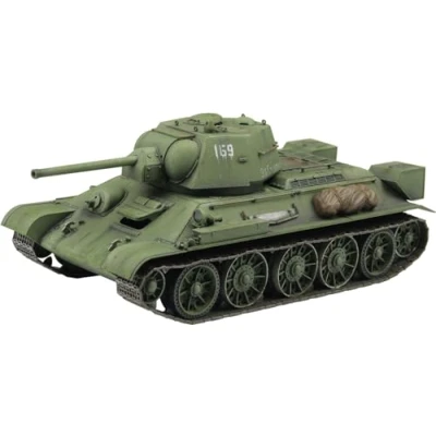 Afbeelding van 1:35 Italeri 6570 T 34/76 Model 1943 Early Version Premium Edition Plastic Modelbouwpakket