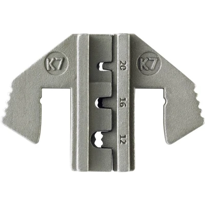 Afbeelding van TOOLCRAFT PLE 0K7 Krimp onderdelen Geschikt voor connector: DUITS Krimpbereik AWG: 12 tot 20 AWG merk: PZ 500
