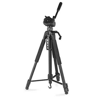 Afbeelding van Hama statief voor camera &quot;Action 165 3D&quot; (licht met mobiele telefoonhouder, 61 tot cm hoog, 3 weg kop, spiegelreflexcamera