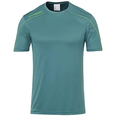 Afbeelding van Uhlsport Stream 22 Shirt Korte Mouw Kinderen Fir Green / Fluo Groen Maat: 164