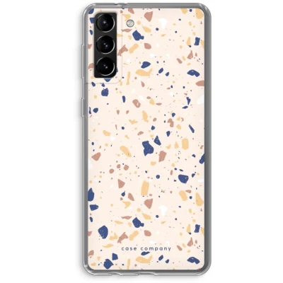 Afbeelding van Case Company® hoesje geschikt voor Samsung Galaxy S21 Plus Terrazzo N23 Soft Cover Telefoonhoesje Bescherming aan alle Kanten en Schermrand