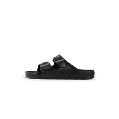 Afbeelding van Fila Muiltjes, Heren, Maat: 43, Black Kunststof