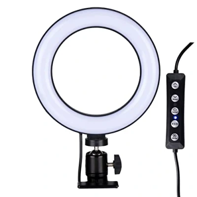 Afbeelding van Ringlicht Met Clip Rgb ⌀16 Cm