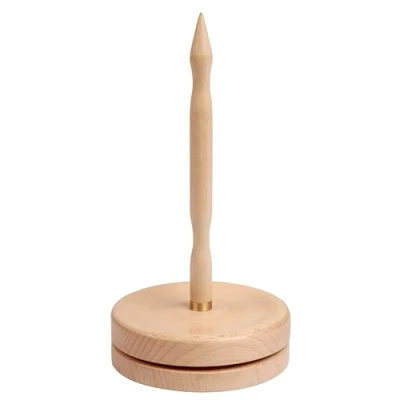 Afbeelding van KnitPro wikkeling en accessoires, natuurlijke draaddispenser, meerkleurig