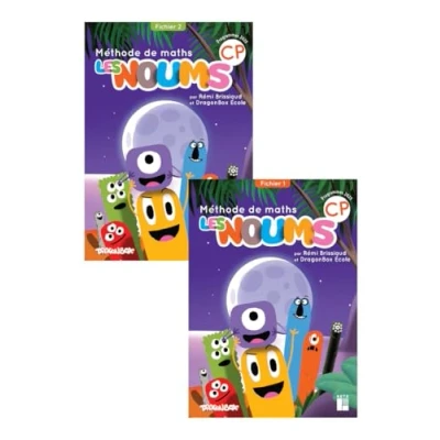 Afbeelding van Méthode de maths CP Les Noums: Fichier l&#039;élève en 2 volumes