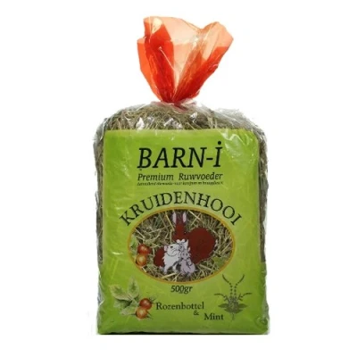 Afbeelding van Barn i Kruidenhooi Rozenbottel en Pepermunt 6x 500 gram