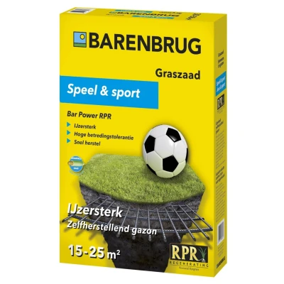 Afbeelding van Barenbrug speel en sport coated gazon 0,5kg Bar Power RPR