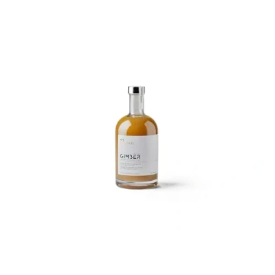 Afbeelding van GIMBER Biologisch gemberconcentraat, 700 ml, alcoholvrije biologische drank van gember, citroen en kruiden, hoogwaardige gemberessence