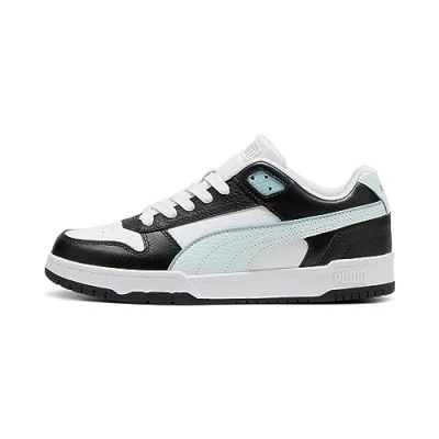 Afbeelding van Puma RBD GAME Unisex Sneakers laag, Maat: 37, Black/white/dewdrop Leer en imitatieleer
