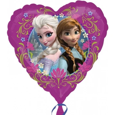 Afbeelding van Frozen Ballon folie hartvorm 43cm