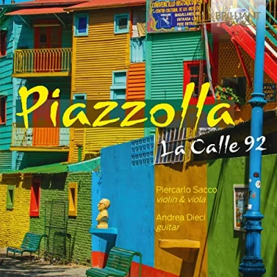 Afbeelding van Piercarlo Sacco Piazzolla: La Calle 92 (CD)