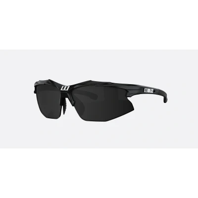 Afbeelding van Bliz, Unisex, Sportbrillen, Hybride Klein (Glanzend zwart, Rook), Zwart