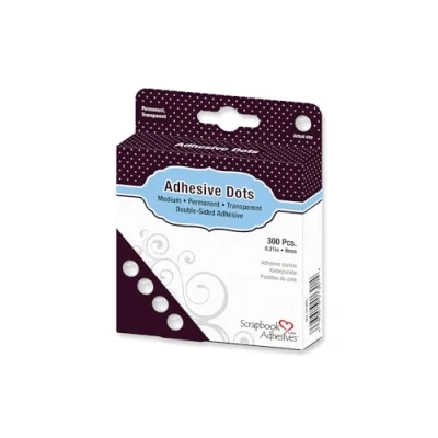 Afbeelding van 3L01301 Dubbelzijdige zelfklevende tabletten, transparant, 300 stuks