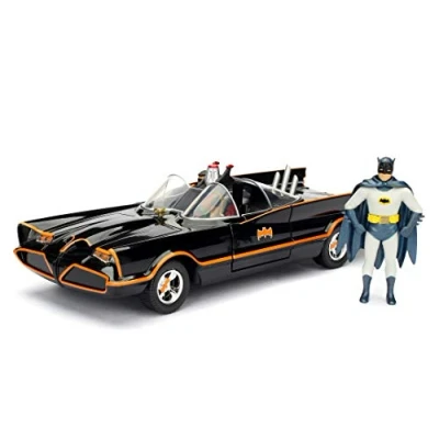 Afbeelding van Jada Toys Batman 1966 Classic Batmobile 1:24 Die cast Vanaf 8 jaar Speelgoedvoertuig