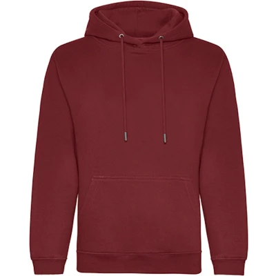 Afbeelding van Just Hoods Organic Hoodie JH201 Burgundy