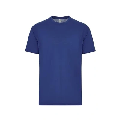Image de Mukua Derby T shirt en polyester toucher coton unisexe pour adulte, Bleu roi, 4XL