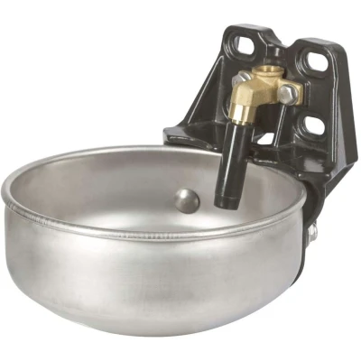 Afbeelding van Kerbl Drinkbak RVS met Buisventiel 3/4inch