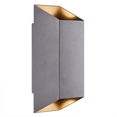 Afbeelding van Nordlux Nico Wandlamp Square Antraciet