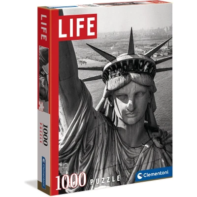 Afbeelding van Clementoni Life Magazine 1000 stukjes, vintage, zwart en wit, iconische foto&#039;s, gemaakt in Italië, puzzel voor volwassenen, 39635, meerkleurig