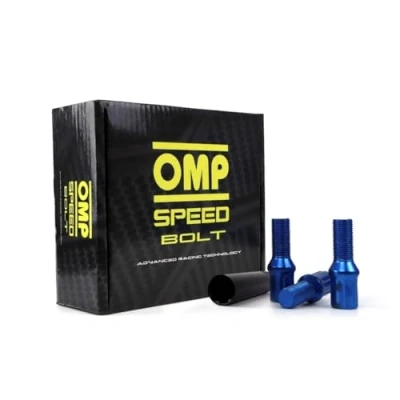 Afbeelding van Set Bouten OMP 27 mm Blauw 20 uds M14 x 1,25
