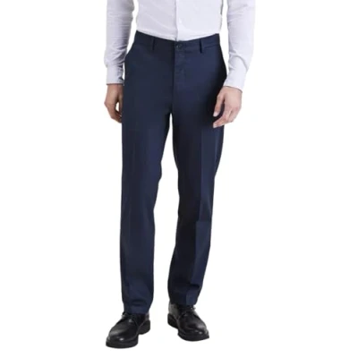 Image de Dockers Signature Stain Defender Straight Pantalon pour homme, Navy Blazer, 31W / 34L