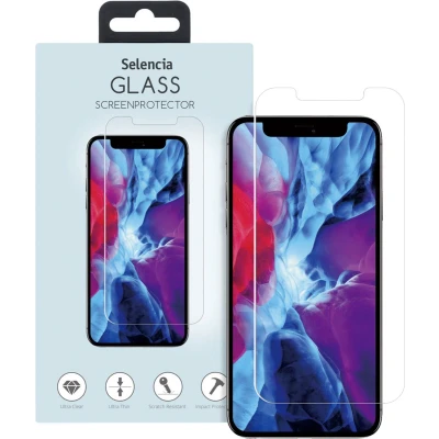 Afbeelding van Selencia Screenprotector Geschikt voor iPhone 12 Pro Max Tempered Glass Gehard Glas