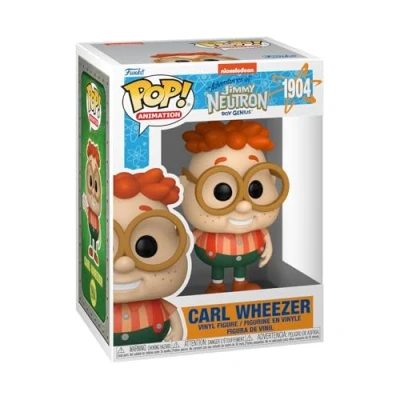 Afbeelding van Funko Pop! Animatie: Jimmy Neutron Carl Wheezer Vinyl verzamelfiguur Cadeau idee Officieel product Speelgoed voor kinderen en volwassenen TV fans Figuur verzamelaars
