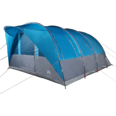 Afbeelding van Tunneltent 7 persoons waterdicht blauw