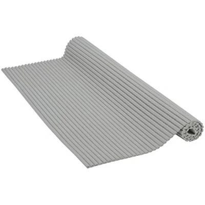 Afbeelding van Venilia Zachte schuimrubberen inzetstuk Veni Soft antislip basis Belag 65 cm x 200 tafelkleed, polyester, effen grijs, PVC 0,5