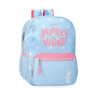 Afbeelding van Disney Mickey Mouse vibes jongens kleuter schooltas 38 cm