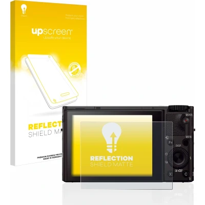 Afbeelding van upscreen Screenprotector voor Sony Cyber Shot DSC RX100 III Folie Beschermfolie anti glare matte