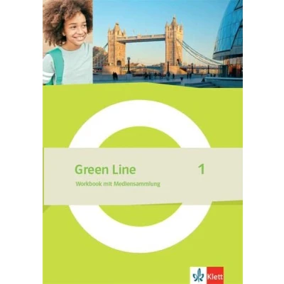 Afbeelding van Green Line 1: Workbook mit Mediensammlung Klasse 5 (Green Line. Ausgabe ab 2021