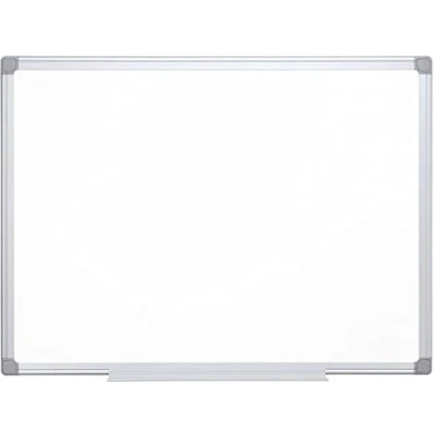 Afbeelding van Q Connect Wit bord gelakt magnetisch aluminium frame 120 x 90 cm