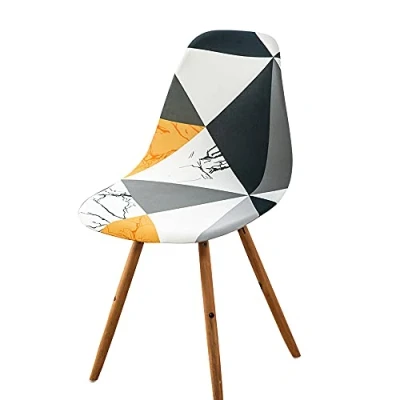 Afbeelding van CHNSHOME Scandinavische stoelhoezen, rekbaar, eetkamerstoelen, 4 stuks, voor keuken, woonkamer