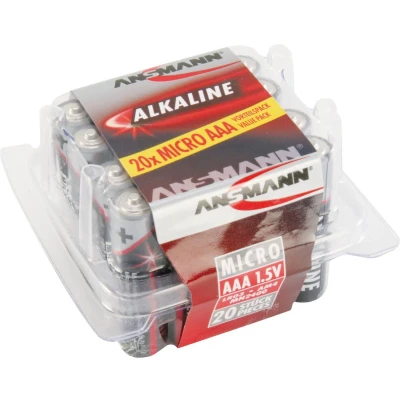 Afbeelding van Ansmann RED Alkaline Micro / LR03 20 pack