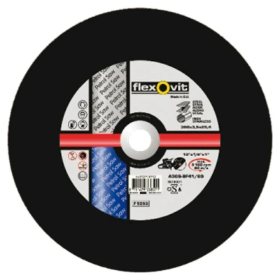 Afbeelding van Flexovit doorslijpschijf vlak petrol saw Inox 356x4x25,4mm