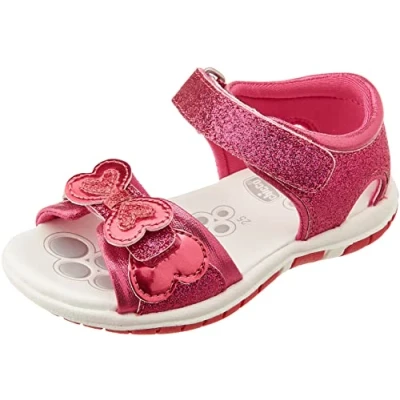Afbeelding van Chicco Sandaal met dubbele klittenbandsluiting, fuchsia, meisjes, design in Italië, Fuchsia (2)