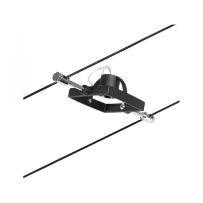 Afbeelding van PAULMANN 12V kabelsysteem lamp GU5.3 Zwart (mat), Chroom