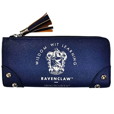 Afbeelding van Boutique Trukado Harry Potter Ravenclaw Huis Premium Portemonnee Officieel gelicenseerd 20cm x 10cm