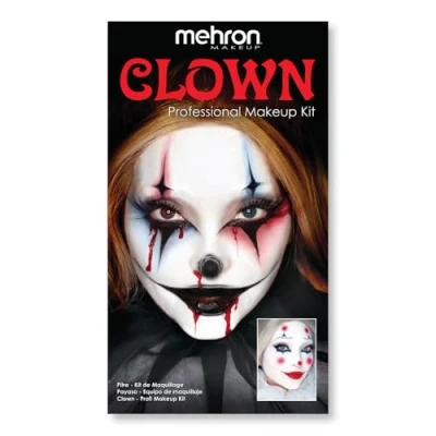 Afbeelding van Mehron Compleet Karakter Schmink Makeup Kit Clown