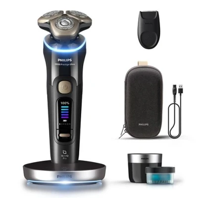 Image de Philips Shaver I9000 Prestige Ultra Wet&amp;dry Xp9400/31 Rasoir Noir