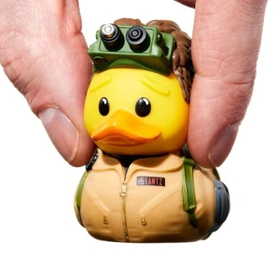 Afbeelding van TUBBZ Mini Ray Stantz eendenfiguur om te verzamelen van vinyl rubber officieel Ghostbusters product tv, films en sci fi videogames