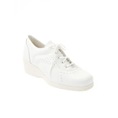 Afbeelding van Leren casual derbies met comfortabele wijdte